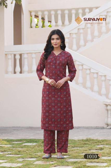 Suryajyoti ananya vol-1 Kurti manufacturers in Surat 